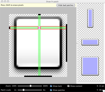 Android Studio（十一）：创建可伸缩的图片（9-patch文件）