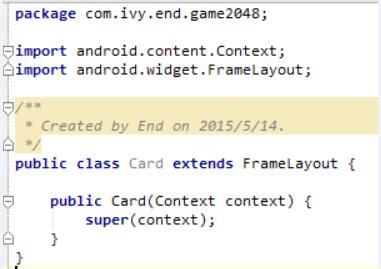 Android 2048游戏开发教程（三）：创建界面