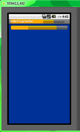 Android学习指南之十一：ProgressBar、SeekBar和RatingBar