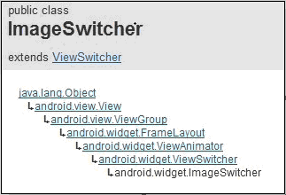 Android学习指南之四十五：用户界面View之ImageSwitcher 和TextSwitcher