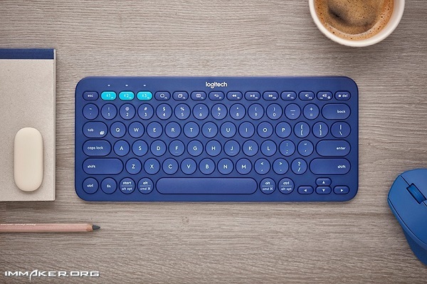 一款多设备蓝牙键盘——轻巧便携 漂亮超薄