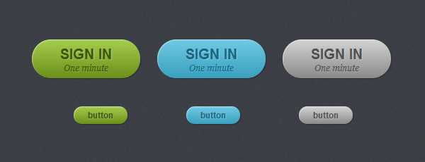 CSS3实现圆角立体按钮的简单实例（无需图片）