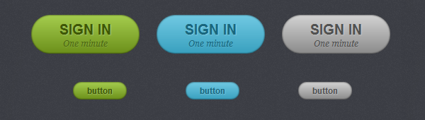 CSS3实现圆角立体按钮的简单实例（无需图片）