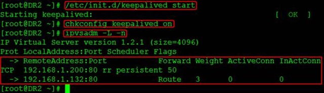 配置LVS + Keepalived高可用负载均衡集群之图文教程