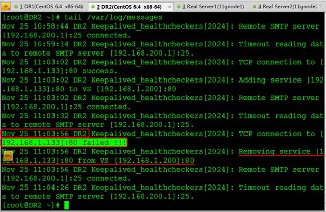 配置LVS + Keepalived高可用负载均衡集群之图文教程