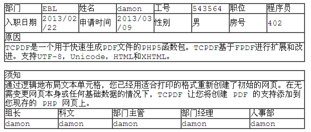 TCPDF简明教程