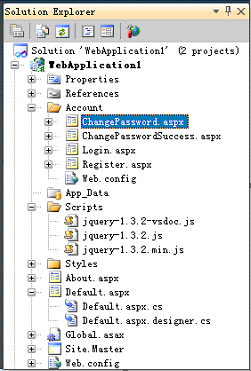 vs2010-solution explorer