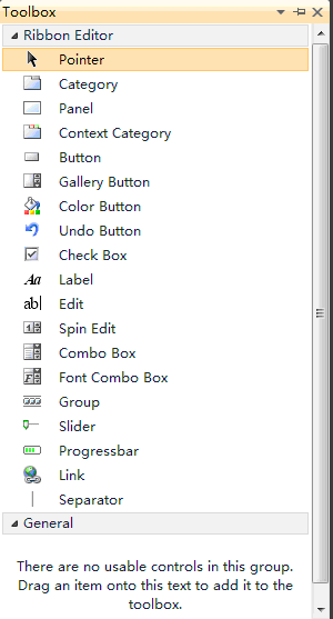 ribbon toolbox