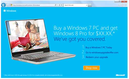 Windows 8 Pro版升级计划将于6月2日左右开始